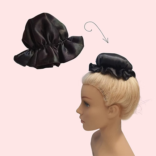 Satin Bun Bonnet