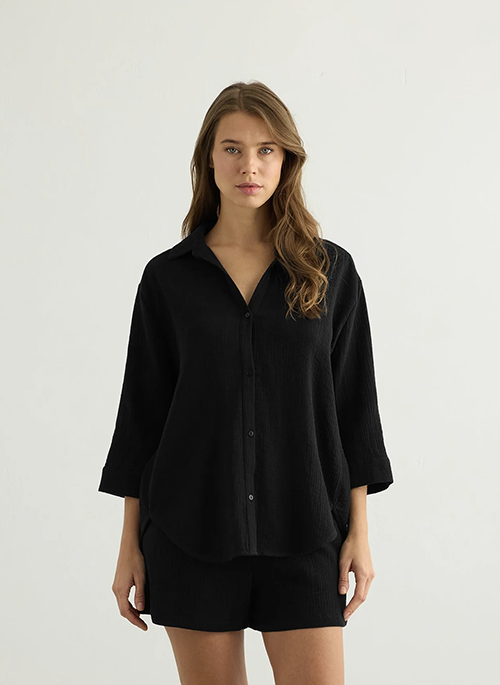 Aura Maxi Shirt