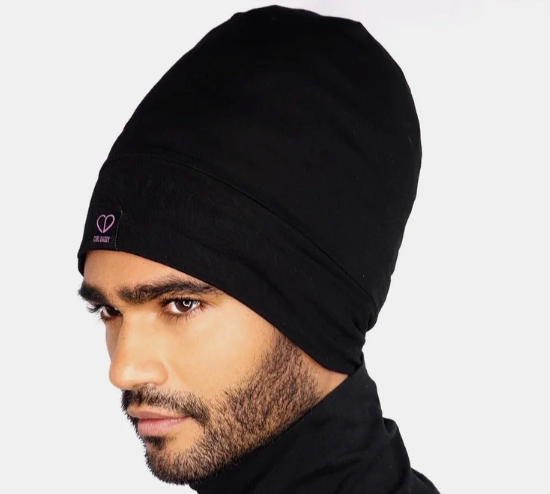 Satin-Lined Protective Beanie