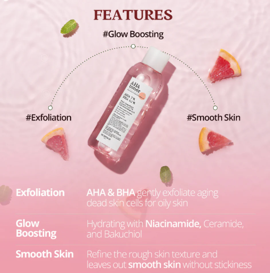 Grapefruit AHA Toner