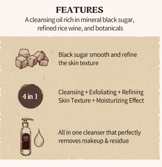 Black Sugar Perfect Cleansing Oil