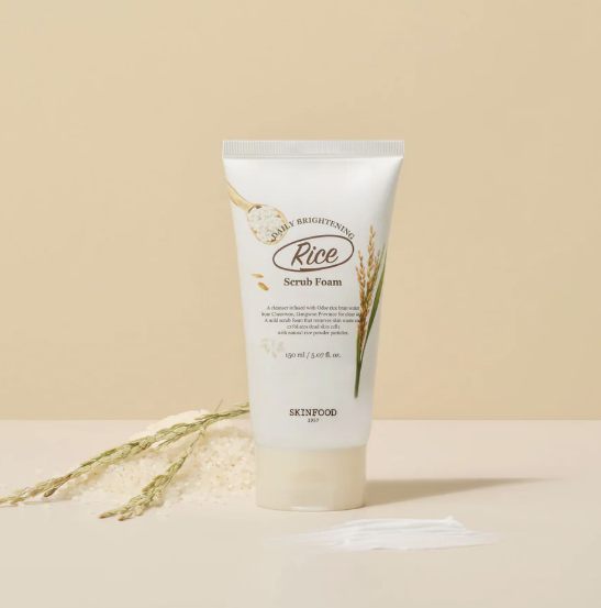  Rice Daily Brightening Scrub Foam