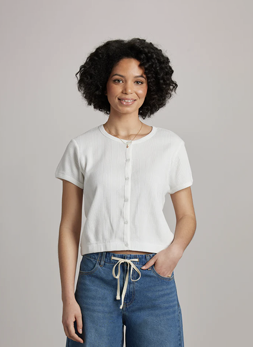 Lenora Ribbed Top