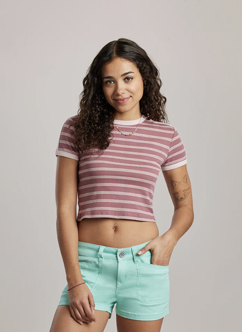 Sardinia Ringer Tee