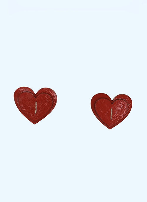 Leather Heart Accessories