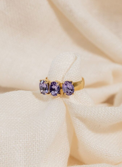 Noa Lilac Ring