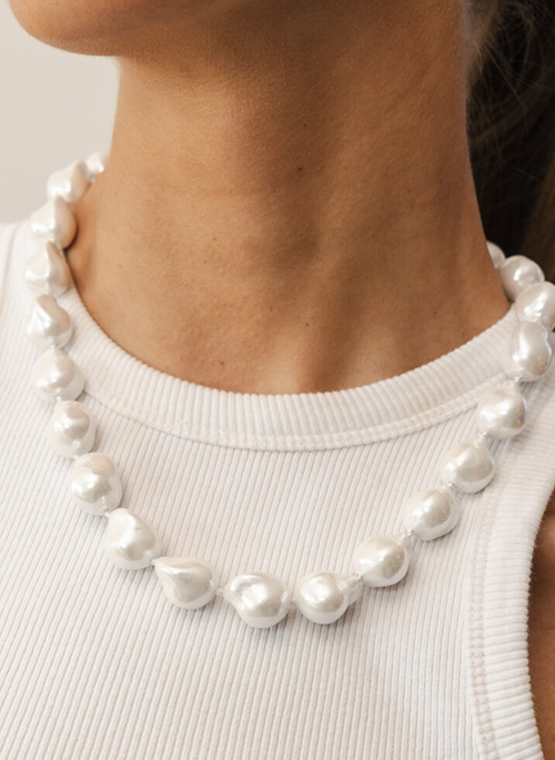 Audrey Pearl Necklace