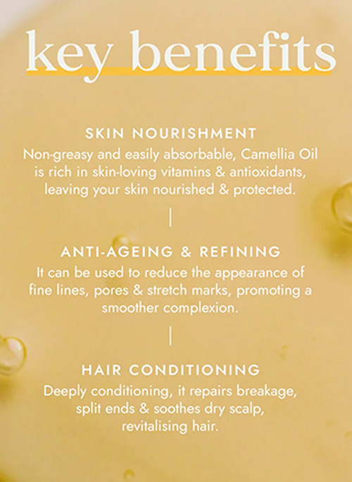 Organic Camellia Oil 100ml