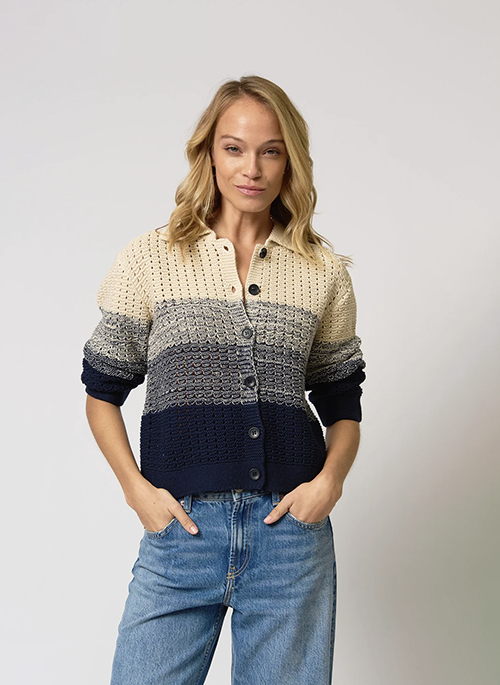Jacy Crochet Cardigan