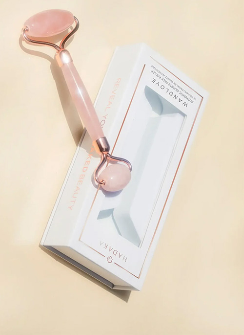 WANDLOVE Rose Quartz Facial Roller