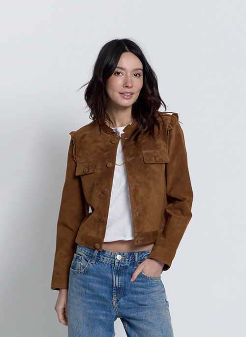 Odessa Suede Blazer