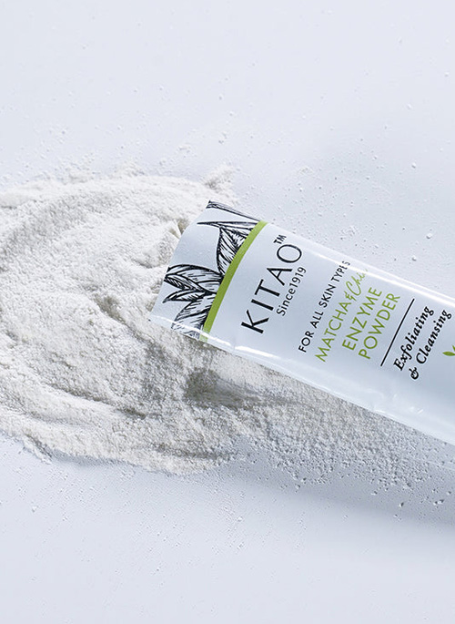 Matcha & Chia Enzyme Powder Wash + Foaming Net