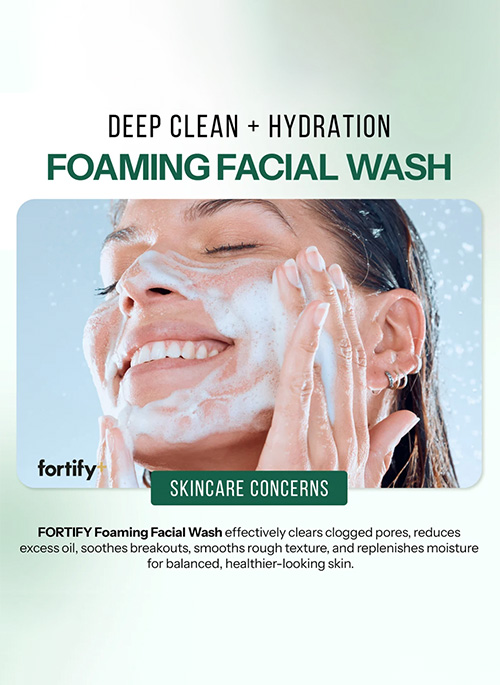 Foaming Facial Cleanser - Hyaluronic + Salicylic Acid