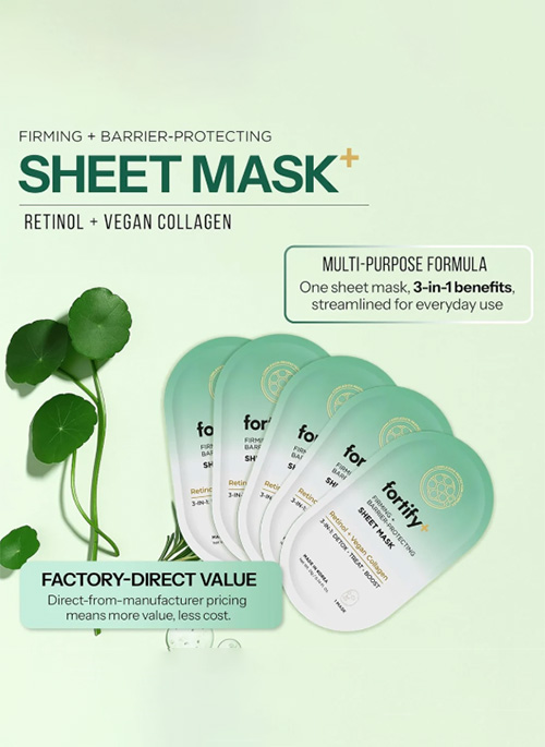 Facial Sheet Mask 5 Pack
