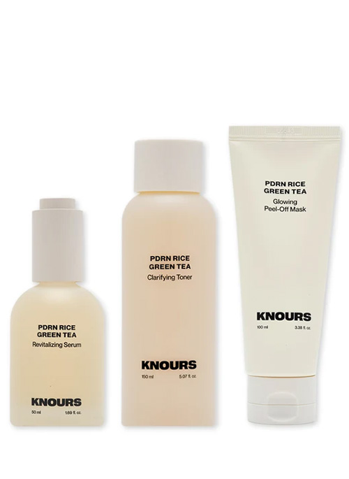  KNOURS PDRN Rice & Green Tea Collection Set