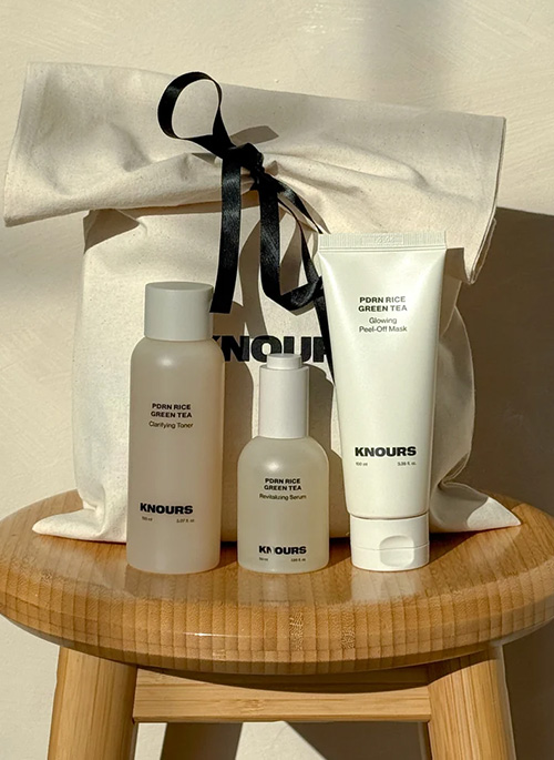 KNOURS PDRN Rice & Green Tea Collection Set