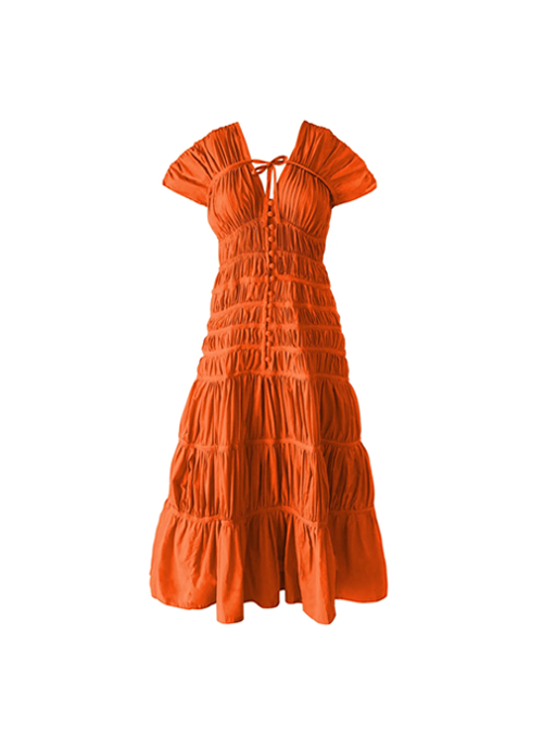 Ruffle Maxi Dress