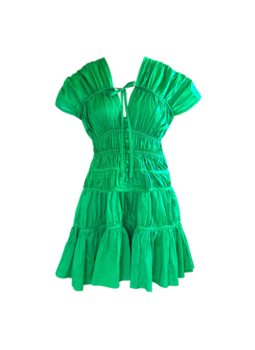Ruffle Mini Dress