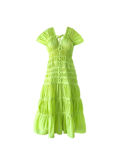 Ruffle Maxi Dress