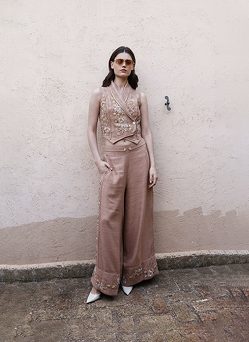 Waistcoat Pant Set