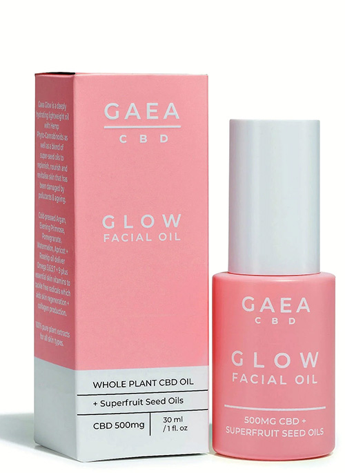 Glow Facial Oil | 500mg CBD | Soothe & Hydrate