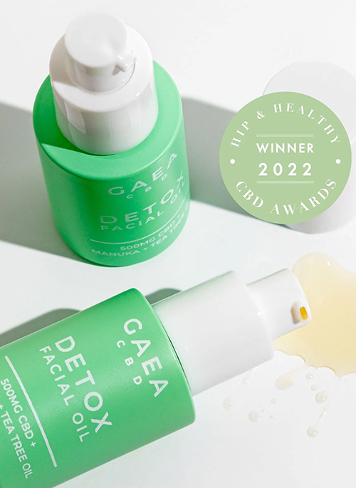 Detox Facial Oil | 500mg CBD | Heal Acne Prone Skin