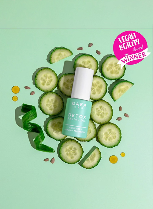 Detox Facial Oil | 500mg CBD | Heal Acne Prone Skin