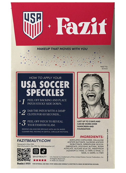 U.S. Soccer Speckles