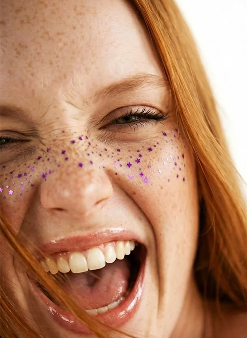 Purple Spirit Speckles