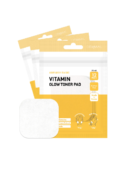  Dermal Vitamin Toning Pads