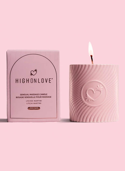 Pink Massage Candle