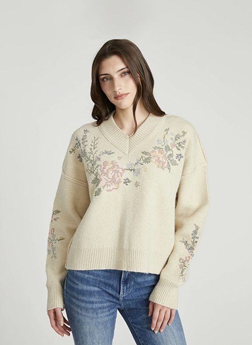 Needlepoint Sweater