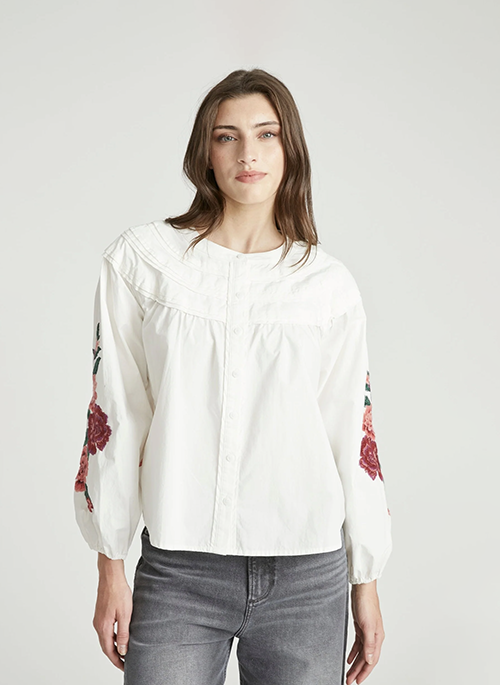 Rustic Rose Blouse