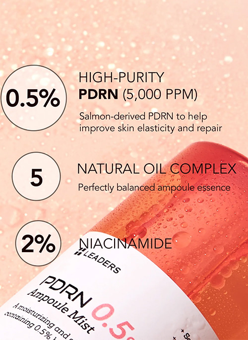Leaders PDRN 0.5% Ampoule Mist