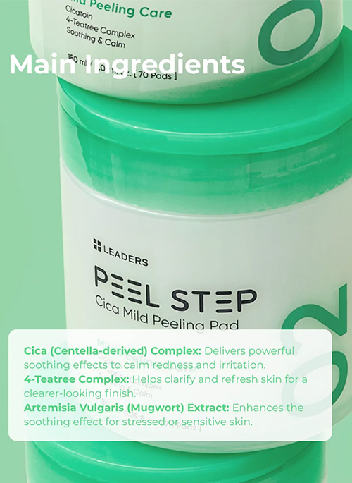 PEEL STEP Cica Mild Peeling Pad