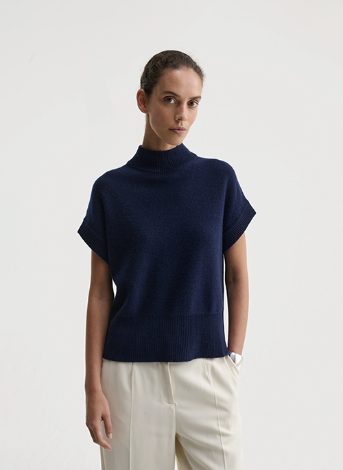 Maribel High-Neck Top