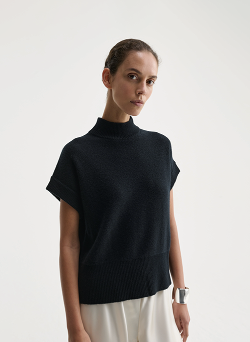 Maribel High-Neck Top