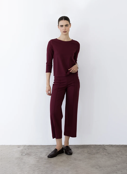 Cropped Straight Leg