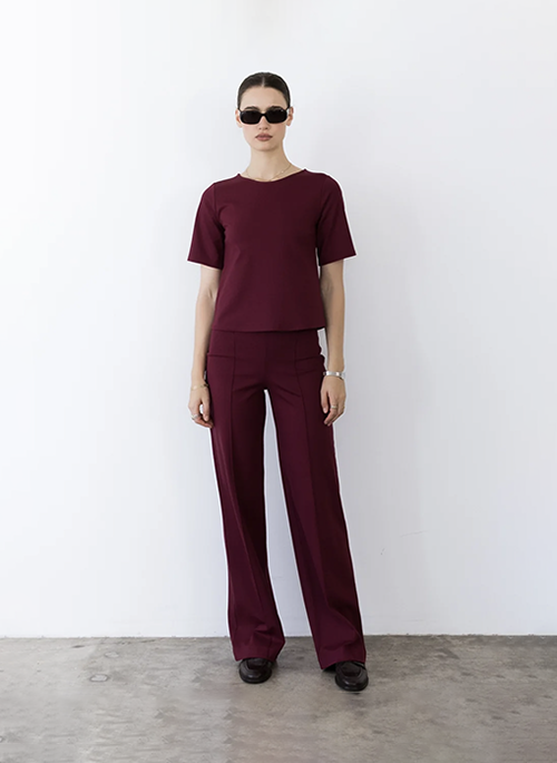 Knit Straight Leg